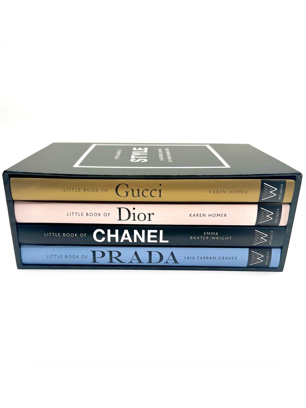 Gucci, Dior, Chanel, Prada Book Set